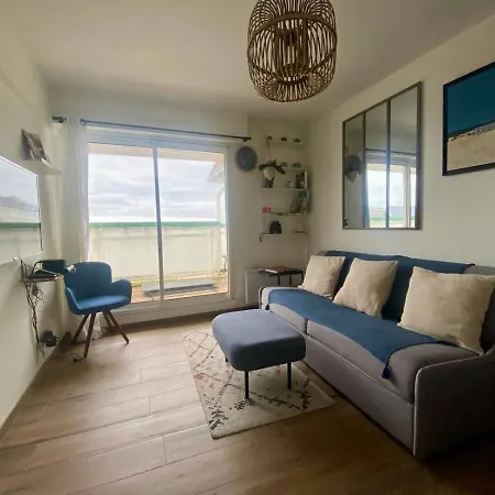 Vue L'aiglon T2 Balcon Parking Privé Appartamento Wimereux